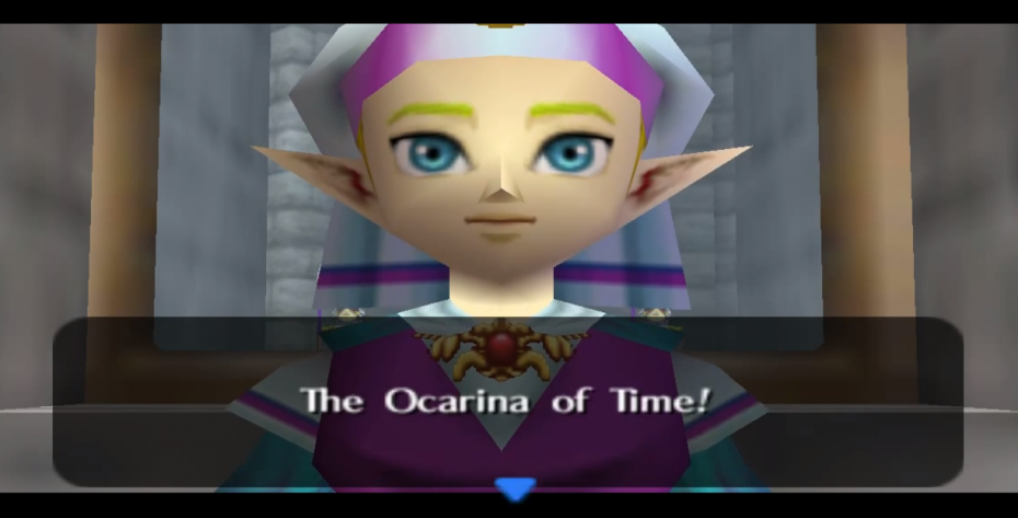 Zelda: Ocarina of Time in-game conversation