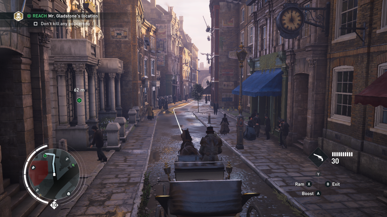 Marker along ground in Assassin's Creed Syndicate